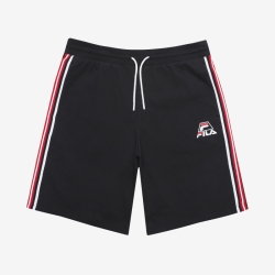 Fila B.B Logo Series Tape - Miesten Shortsit - Mustat | FI-47082